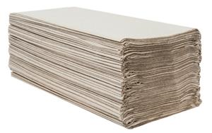 ZZ ručníky, 1vr., recykl, šedé, 5000 ks