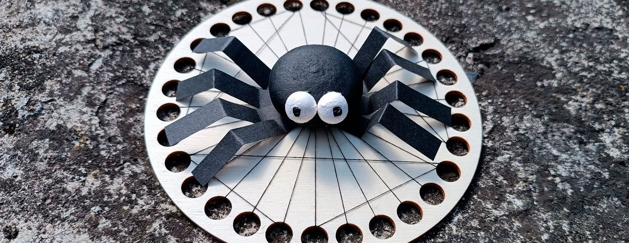 Pavouk v síti: návod na kreativní Halloween