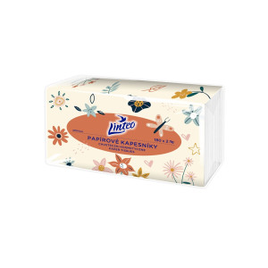Kapesníky Linteo, sáček, 2 vrstvé, 180 ks