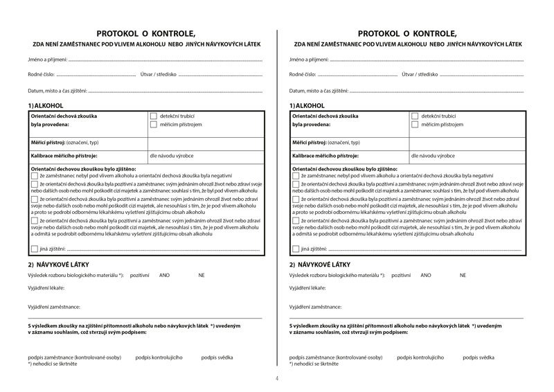 Optys Kniha úrazů A4